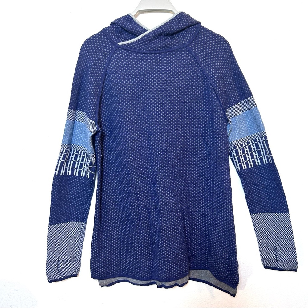 Krimson Klover Women’s Alpine Hooded Pullover Sweater Ski Winter Sports M